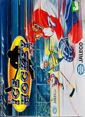 USA Ice Hockey in FC (Japan)-Nintendo NES